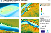 Extraits des modèles numériques de terrain unifiés de la Loire et son estuaire Extraits des modèles numériques de terrain unifiés de la Loire et son estuaire