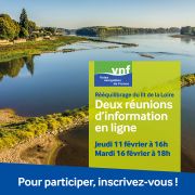 Rééquilibrage du lit de la Loire entre les Ponts-de-Cé et Nantes, participez aux réunions d'information publiques sur le projet ! 