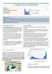 Campagne de mesures physico-chimiques dans l'estuaire de la Loire en étiage exceptionnel, 2019