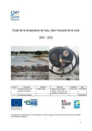Etude de la température de l'eau, dans l'estuaire de la Loire 