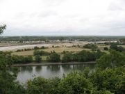 La Loire en étiage, l'île du Buzet