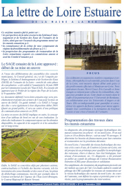 La connaissance de la crème de vase composante du régime hydrosédimentaire du fleuve (dossier Lettre 11, novembre 2009 - format PDF)