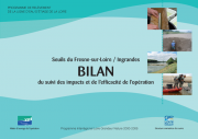 Bilan du suivi des impacts et de l'efficacité de l'opération des seuils du Fresne-sur-Loire / Ingrandes, 2007