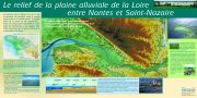 Le relief de la plaine alluviale de la Loire entre Nantes et Saint-Nazaire
