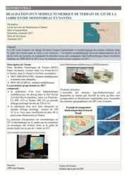 Etudes : L'actualisation du référentiel topographique de la Loire est en cours.