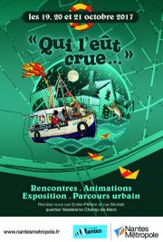 19, 20 et 21 octobre : "Qui l'eût crue... " des activités à but pédagogique sur la thématique de l'inondation